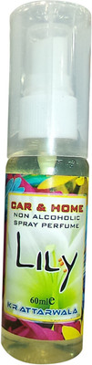 Kr Attarwala Lily Car Freshener(60 ml)