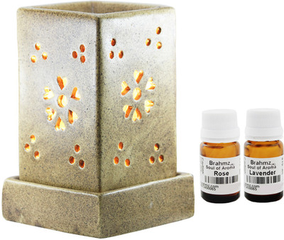 Brahmz Rose / Lavender Aroma Oil, Diffuser Set(20 g)