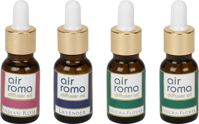 Airroma Indian Rose, Lavender, Mogra Flower Car Freshener(90 ml)