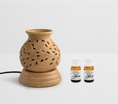Brahmz Rose / Rose Aroma Oil, Diffuser Set(20 g)