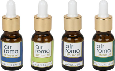 Airroma Atlantic Breeze, Green Lemon, Lavender, Mogra Flower Aroma Oil, Spray(90 ml)
Airroma Atlantic Breeze, Green Lemon, Lavender, Mogra Flower Aroma Oil, Spray(90 ml)