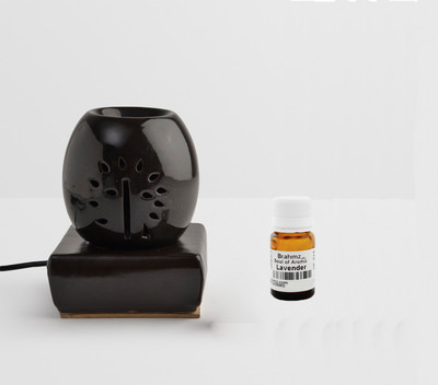 Brahmz Lavender Aroma Oil, Diffuser Set(10 g)