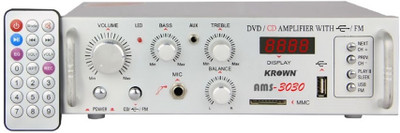 Krown 4 Channel Stereo Home Theater Amp with FM & USB Player 3030 50 W AV Control Amplifier(Multicolor)
Krown 4 Channel Stereo Home Theater Amp with FM & USB Player 3030 50 W AV Control Amplifier(Multicolor)
