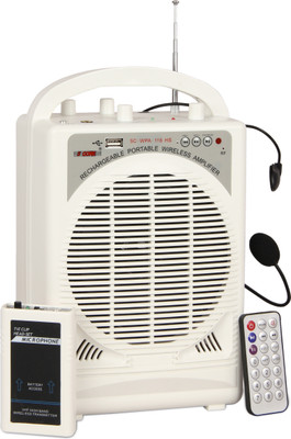 5 Core Pa 116 Hs Yogamaster Portable Amplifier Rechargeable With Wireless Head Mic 35 W AV Power Amplifier(White)
5 Core Pa 116 Hs Yogamaster Portable Amplifier Rechargeable With Wireless Head Mic 35 W AV Power Amplifier(White)