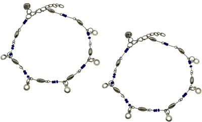 High Trendz Charms Collection Alloy Anklet(Pack of 2)