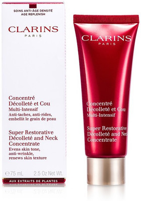 Clarins Super Restorative Decollete and Neck Concentrate(75 ml)
Clarins Super Restorative Decollete and Neck Concentrate(75 ml)