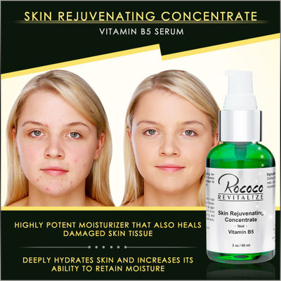 Rococo Skin Rejuvenating Concentrate - Vitamin B5 Serum 1 Oz(30 ml)