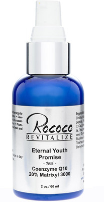 Rococo Eternal Youth Promise - Coenzyme Q10 + Matrixyl 3000 Serum 2 Oz / 60 Ml(60 ml)
Rococo Eternal Youth Promise - Coenzyme Q10 + Matrixyl 3000 Serum 2 Oz / 60 Ml(60 ml)