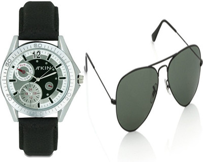 Atkin Wrist Watch Men's Combo