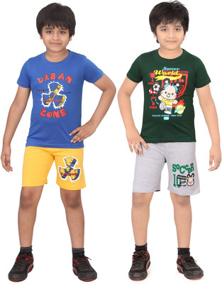 Dongli Kids Nightwear Boys Printed Cotton(Multicolor), Gyellow & wmelange & rblue & mgreen
Dongli Kids Nightwear Boys Printed Cotton(Multicolor), Gyellow & wmelange & rblue & mgreen