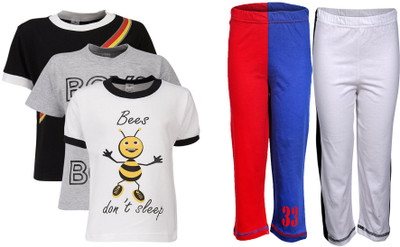Gkidz Boys Casual T-shirt, Multicolor