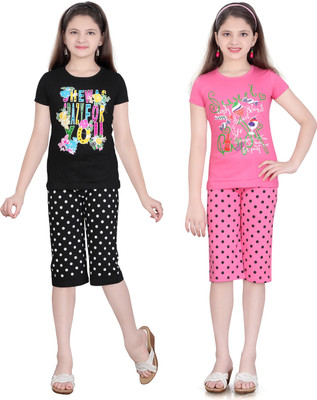 Sini Mini Kids Nightwear Girls Cotton(Multicolor, Mpink & black & mpink & black
Sini Mini Kids Nightwear Girls Cotton(Multicolor, Mpink & black & mpink & black