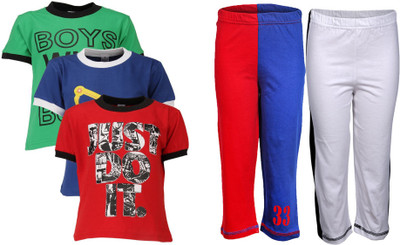 Gkidz Boys Casual T-shirt, Multicolor