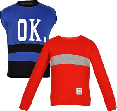 Gkidz Boys Casual T-shirt(Red
