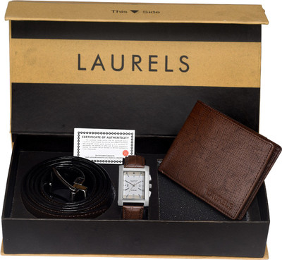 Laurels Wrist Watch Men's Combo