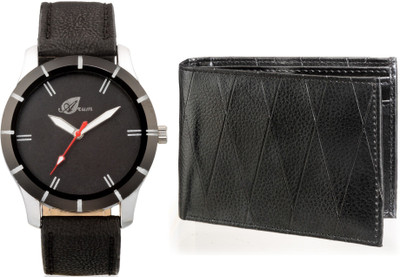 Arum Wrist Watch Men's Combo