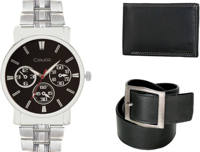 CRUDE Wrist Watch Men's Combo