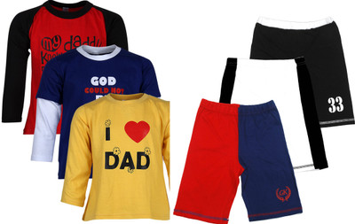 Gkidz Boys Casual T-shirt, Multicolor
