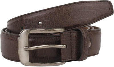 Ellis Men Formal Brown Genuine Leather Belt
