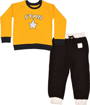Gkidz Boys Casual T-shirt(Yellow