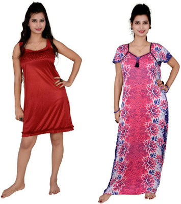 Kismat Fashion Nighty Women's Combo