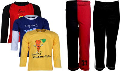 Gkidz Boys Casual T-shirt, Multicolor