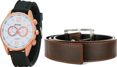 Atkin Wrist Watch Men's Combo