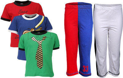 Gkidz Boys Casual T-shirt, Multicolor