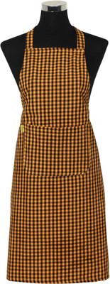 Florina Cotton Home Use Apron - Free Size(Yellow, Black, Single Piece), Black;yellow
Florina Cotton Home Use Apron - Free Size(Yellow, Black, Single Piece), Black;yellow