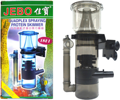 Jebo Protein Skimmer 182-I | Quadplax Spraying Power Aquarium Filter(Mechanical Filtration for Salt Water and Fresh Water)
Jebo Protein Skimmer 182-I | Quadplax Spraying Power Aquarium Filter(Mechanical Filtration for Salt Water and Fresh Water)