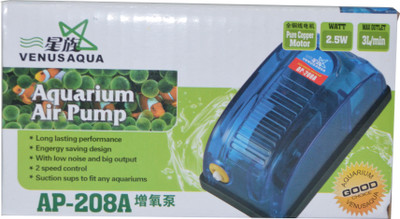 Venus Aqua Air Aquarium Pump(60 cm)