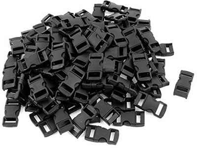 Djuize Black buckle side release 10mm - Pack of 50