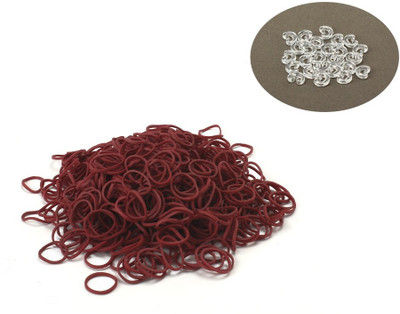 Rainbow Loom Solid Bands - Burgundy