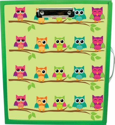 Enigmatic Woodworks Wooden Art Box - Owl Theme(Green)