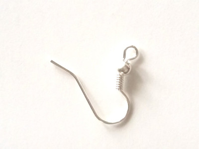 Udhayam Silver Finish Earring Hooks