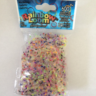 Rainbow Loom Toy Bands Sweets Mix Confetti