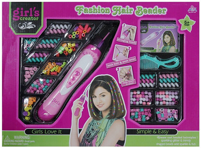 Taaza Garam Kids Girls fashion Hair Beader For Cool Beaded Hair Style - Gift Toy
Taaza Garam Kids Girls fashion Hair Beader For Cool Beaded Hair Style - Gift Toy