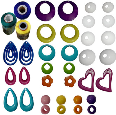 RKB 13 different earring base and 30 pcs of chain/necklace making bead with green, dark blue, lemon yellow
RKB 13 different earring base and 30 pcs of chain/necklace making bead with green, dark blue, lemon yellow