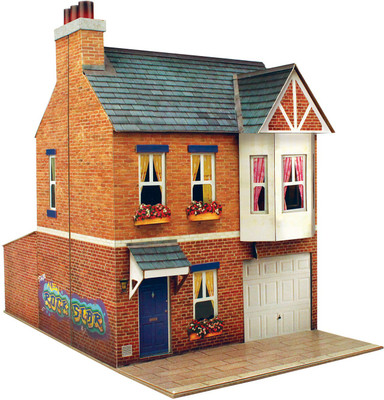 The CityBuilder Row House Model Making Kit 1:43 scale (7mm) O gauge