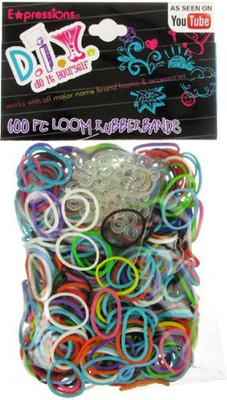 Al Mar Girl / D.I.Y. 600-piece Rainbow Color Latex-free Rubber Band Bracelet Loom Refill Pack
Al Mar Girl / D.I.Y. 600-piece Rainbow Color Latex-free Rubber Band Bracelet Loom Refill Pack