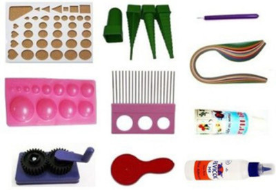Neo Gold Leaf 13pcs All In One Pro Quilling Kit Combo Set