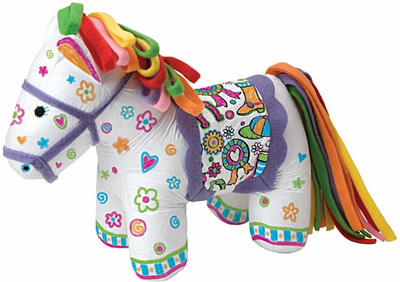 Alex Toys Color and Cuddle Washable Pony
