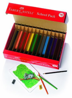 Faber-Castell Triangular Colored EcoPencils School Pack Premium Art Supplies For Kids 20 Each of 12 Colors
Faber-Castell Triangular Colored EcoPencils School Pack Premium Art Supplies For Kids 20 Each of 12 Colors