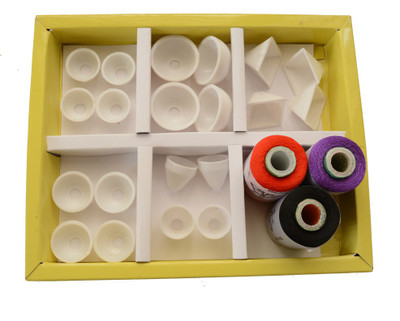 Udhayam Mould/silk thread for making Jhumkas