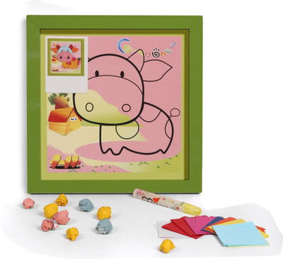 Babyoodles Cow Diy 3D Paper Craft Wall Hanging