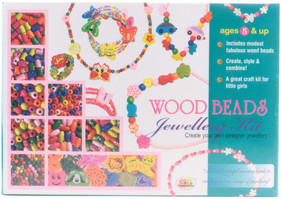 Ekta Wooden Beads Jewellery Kit - Senior