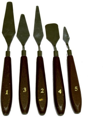 Asint 5 painting knife steel Set 
Asint 5 painting knife steel Set