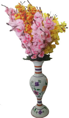 Kaykon Beautiful 3 Bunches Multicolor Orchids Artificial Flower with Pot(22 inch, Pack of 4)
Kaykon Beautiful 3 Bunches Multicolor Orchids Artificial Flower with Pot(22 inch, Pack of 4)