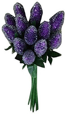 Futaba Purple Marigold Artificial Flower(5 inch, Pack of 1)