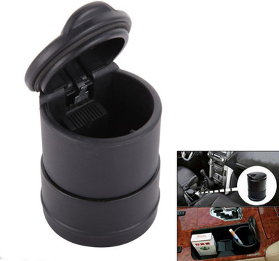 Maxum Black Plastic, Iron Ashtray(Pack of 1)